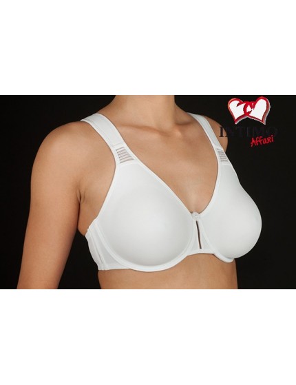 Selene Lorea: Reggiseno contenitivo con ferretto e spalline larghe comfort